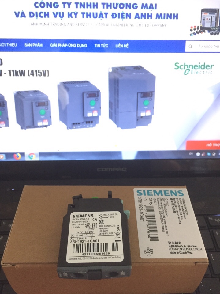 Contactor Siemens 3RH1291-1CA01